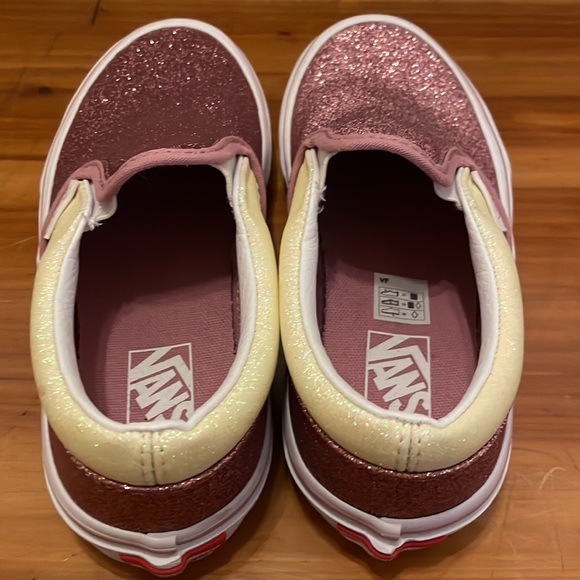 NWT Girls Glitter Vans - Picture 5 of 5